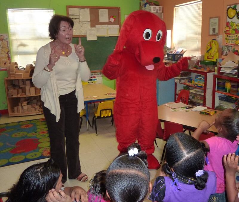 NEWS RELEASE: Clifford the Big Red Dog Brings Christmas to 600 Local Children