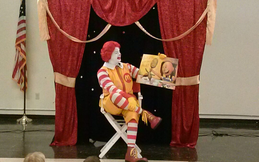 ELC Hosts Ninth Annual Reading with Ronald McDonald Event