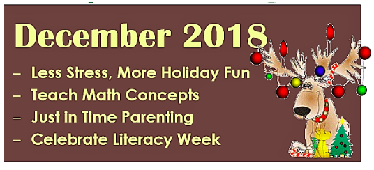 December Parents’ Pages Now Online!