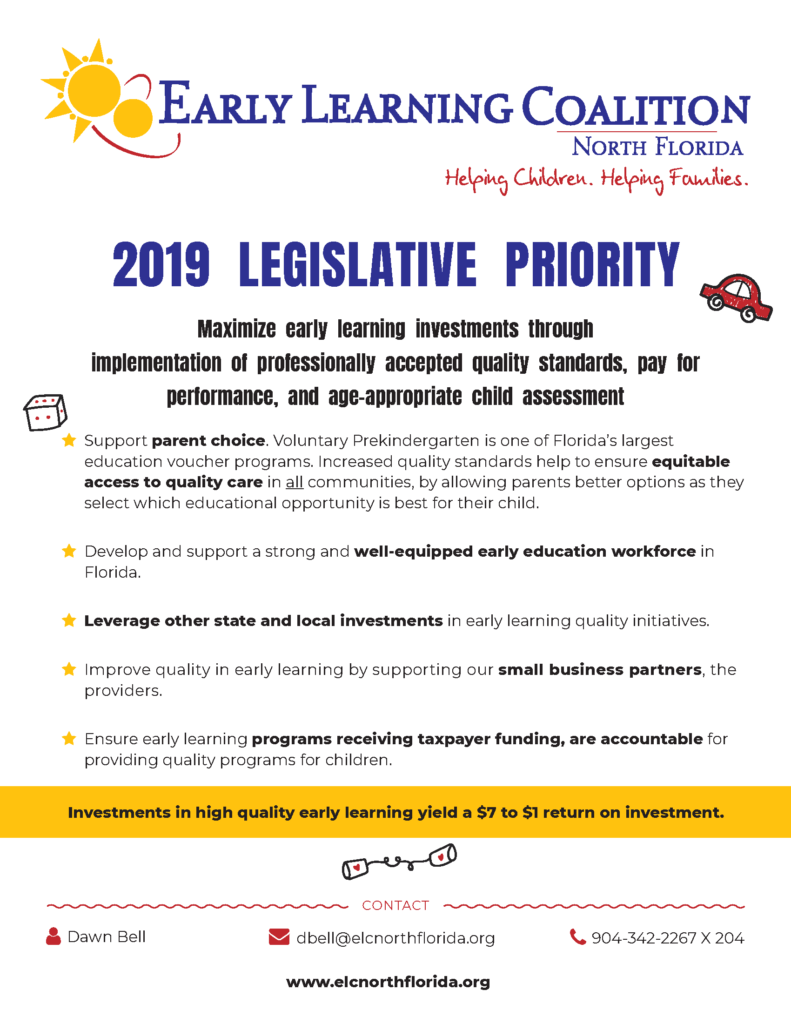 ELC’s 2019 Legislative Priority Statement