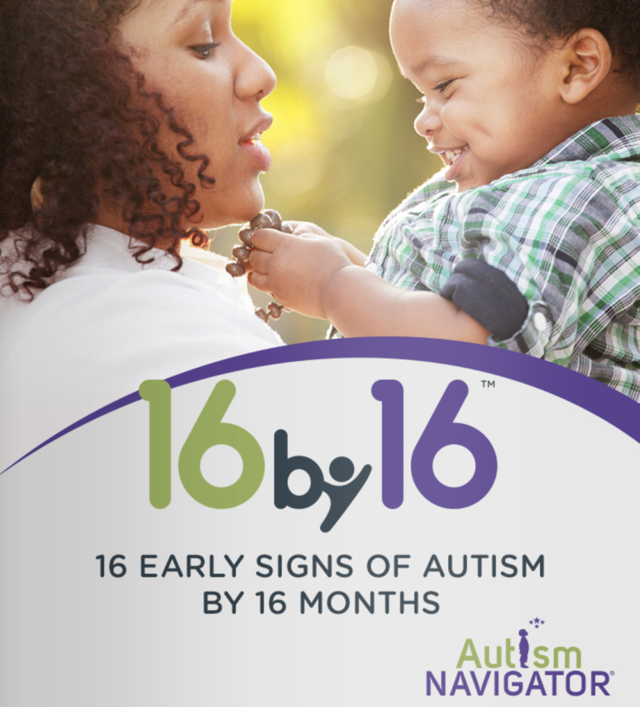 Checklist of 16 Early Signs of Autism